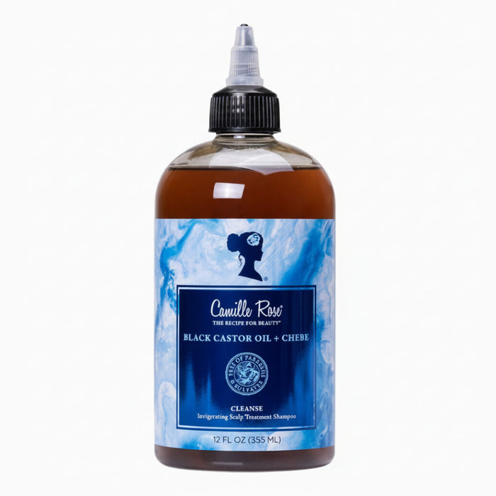 Camille Rose Black Castor Oil + Chebe Shampoo 355ml | Scalp Care Cleanser