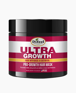 Difeel Ultra Growth  Hair Mask with Basil & Caster Oil-354.9 ml/12 fl.oz