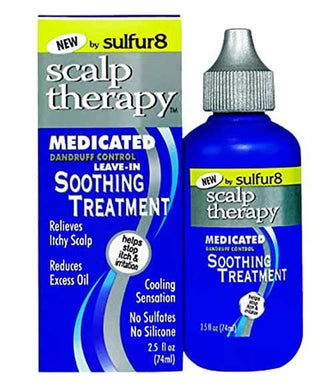 Sulfur8 Medicated Dandruff Control Leave-in Soothing treatment   -74 ml/2.5 fl.oz