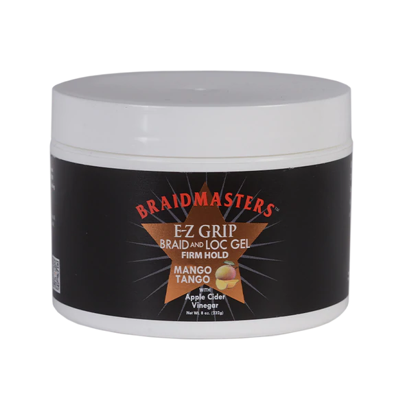 Braids Masters E-Z Grip Firm hold Mango Tango braids & lock Gel-232 gm/8 oz