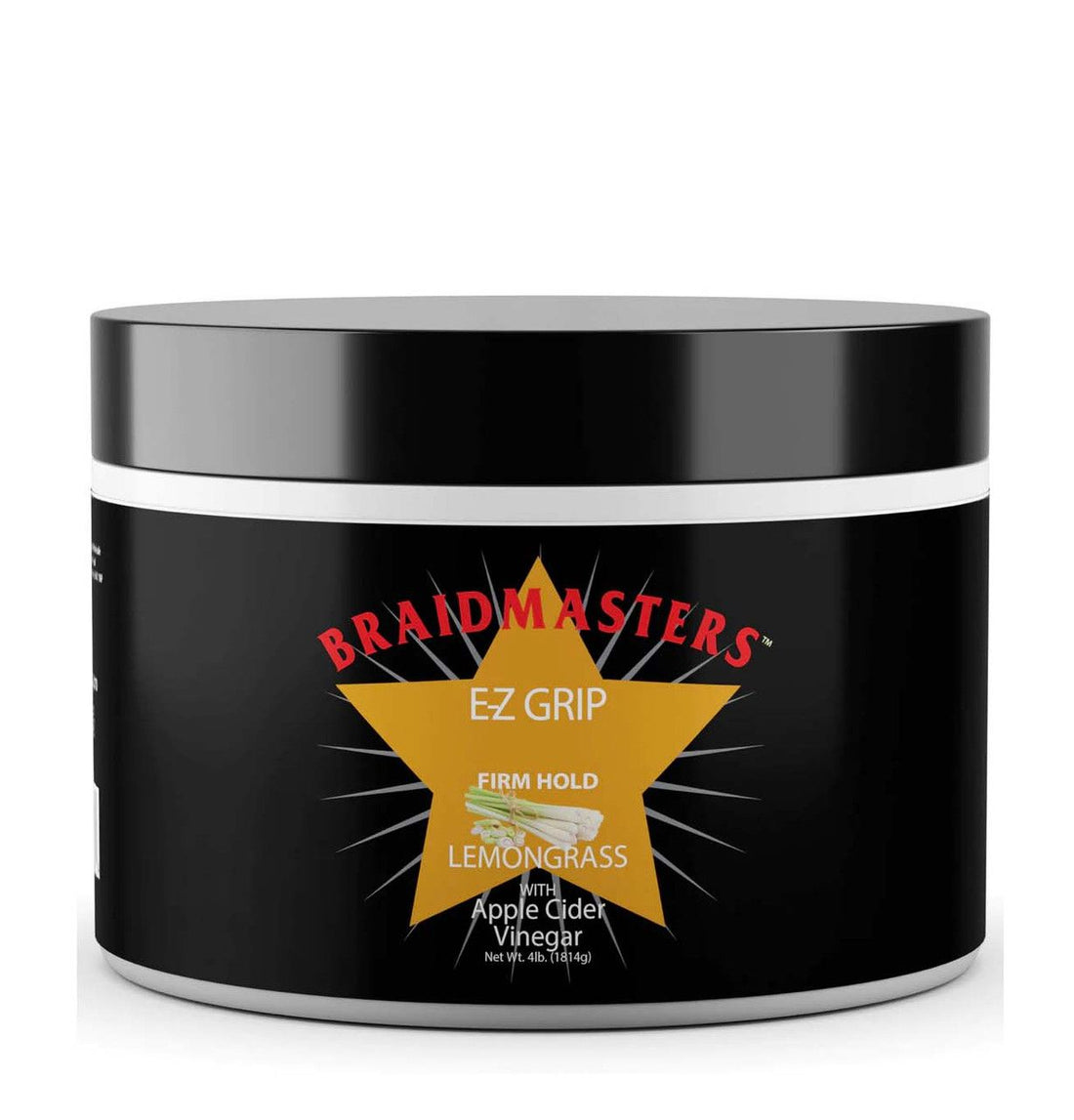 Braids Masters E-Z Grip Firm hold Lemongrass braids & lock Gel-232 gm/8 oz
