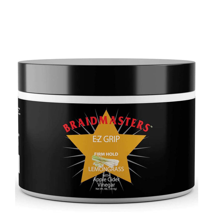 Braids Masters E-Z Grip Firm hold Lemongrass braids & lock Gel-232 gm/8 oz