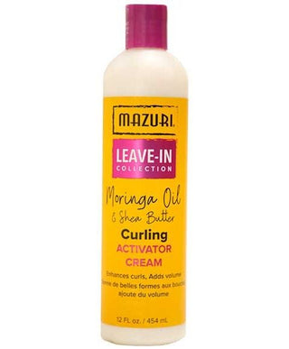 Mazuri Moringa Oil & Shea Butter Curling Activator Cream-454 ml/12 fl.oz