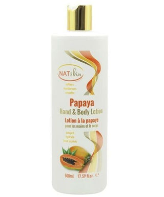 NATSKIN Hand & Body Lotion With Papaya -500ml/17.59 fl.oz