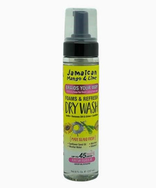 Jamaican Mango & Lime Foams & Refresh Dry Wash-237 ml/8 fl.oz