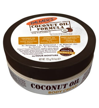 PALMER'S COCONUT OIL BODY CREAM 125G/4.4OZ
