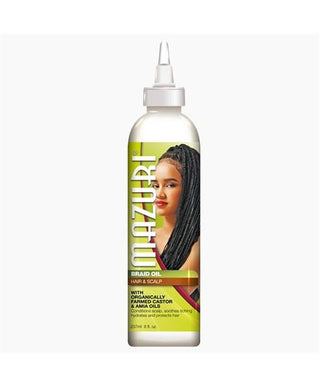 Mazuri Beard Oil For Hair & Scalp with Castor & Amla Oils -237ml/8.5 fl.oz