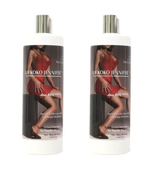 Paris Collection UB Koko Jennifer  Sexy Body Lotion With Carrot Oil ,CQ 10 & Vitamin E -473ml/16 Oz
