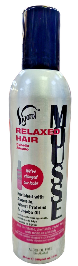 Vigorol Relaxed Hair Enriched With Avocado, Wheat Proteins & Jajoba Oil 354 ML/12 oz.
