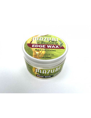 Mazuri Olive Oil & Rosemary Edge Wax- 4 fl.oz/118 ml