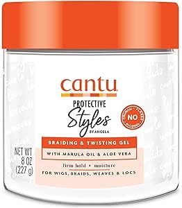 Cantu Protective Styles Braiding & Twisting Gel-227 g/8 oz