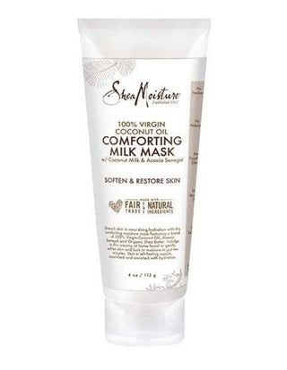 Shea Moisture 100% Virgin Coconut Oil Comforting Milk Mask-113 g/4 oz