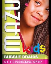 Mazuri Kids Bubble Braid Mild Conditioning Spray-355ml/12 fl.oz