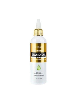 Tyche Biotin Anti Itch Braid Oil With Tea Tree Oil-250ml/8.45 fl.oz