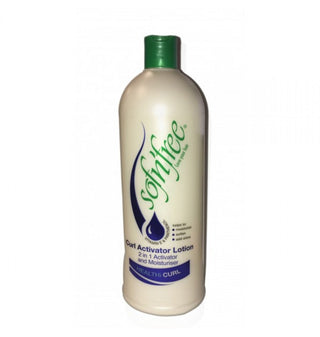 sof n free curl activator lotion 2 in 1 activator & moisturiser 750ml/25.36oz