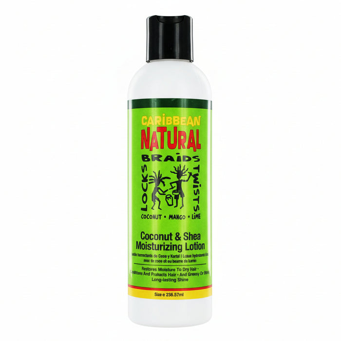 LOTION HYDRATANTE NATURELLE À LA NOIX DE COCO ET AU KARITÉ DES CARAÏBES 236,57ML/8OZ