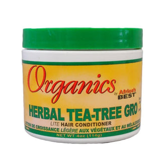 AFRICA'S BEST ORGANICS HERBAL TEA-TREE GRO LITE HAIR CONDITIONER 114G/4OZ
