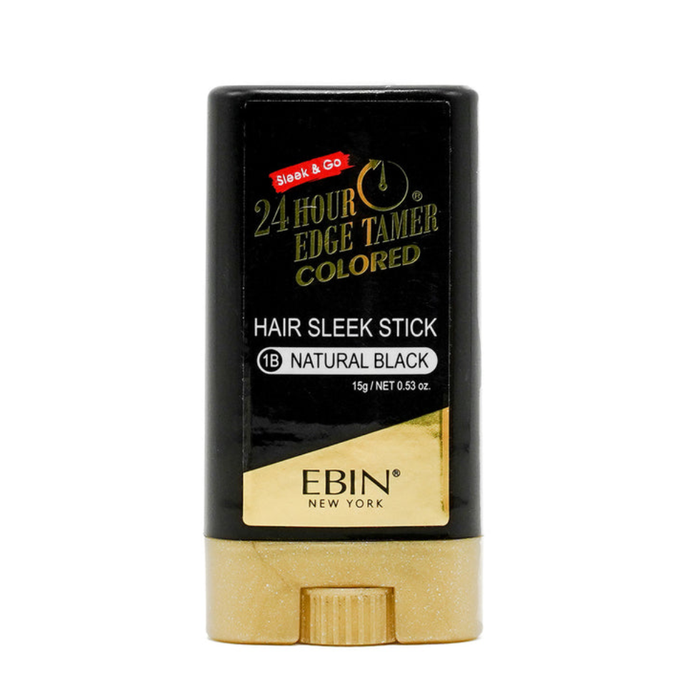 24 hr edge tamer hair sleek stick natural black strong hold edge control for smooth sleek edges