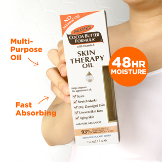 Palmers Cocoa Butter Skin Therapy Oil | Scar & Stretch Mark Care Oil