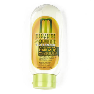 MAZURI ORGANICS OLIVE OIL SOFTENING HAIR MUD 228G/8OZ