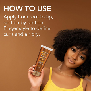 Creme of nature pure honey shrinkage defense curl activator 310ml define elongate curls moisturizing styling cream for natural curly hair frizz control and curl definition