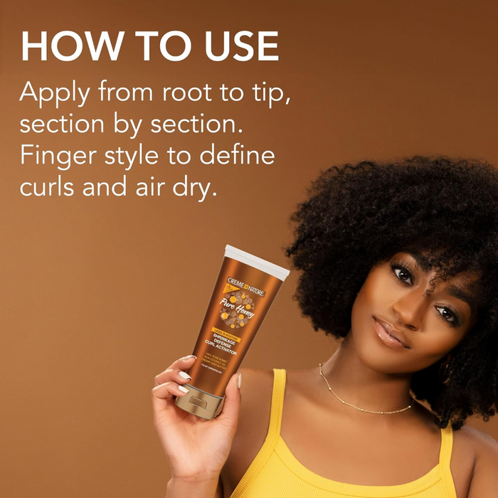 Creme Of Nature Pure Honey Curl Activator 310ml | Shrinkage Defense & Definition