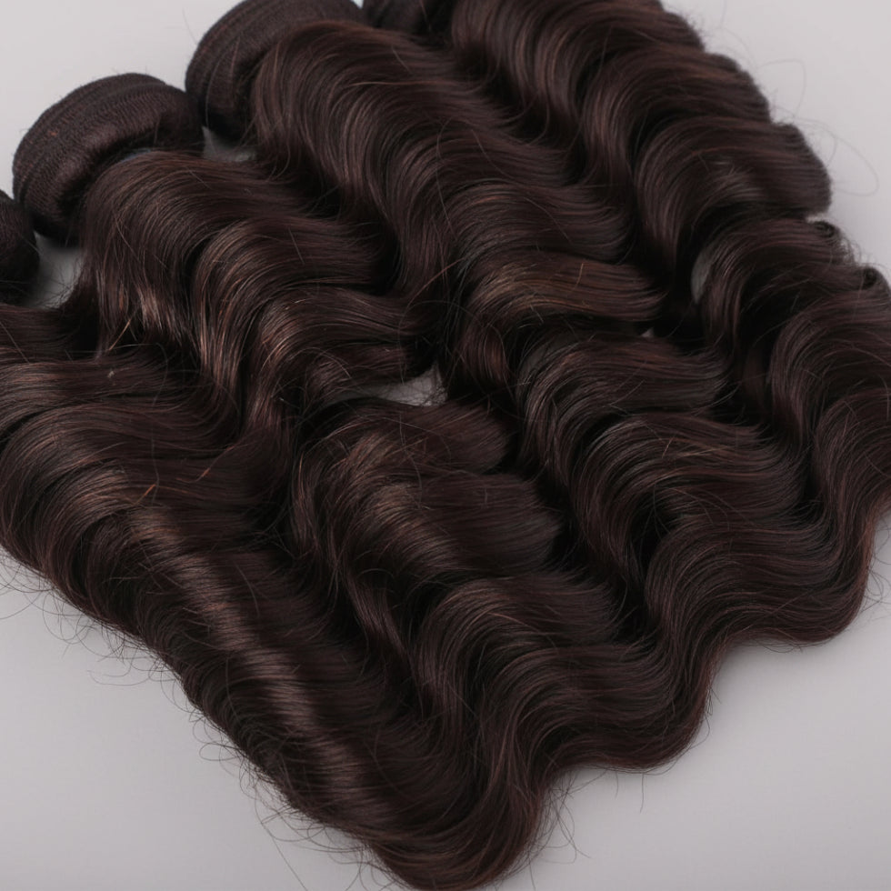Dressmaker virgin Brazilian boho braids deep bulk 18 inch human hair for braided hairstyles and bohemian looks**