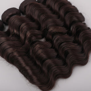 Dressmaker virgin Brazilian boho braids deep bulk 18 inch human hair for braided hairstyles and bohemian looks**