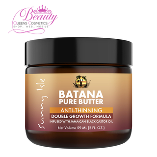 Sunny Isle Batana Anti-Thinning Pure Butter | infused with Jamaican Black Castor Oil Double Growth
