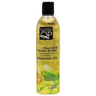 ELASTA QP OLIVE OIL & MANGO BUTTER REPLENISH OIL 237ML/8OZ