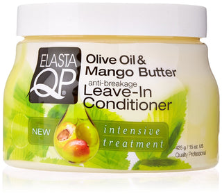 Elasta QP Olive Oil & Mango Butter Anti-Breakage Leave-In Conditioner 425g/15oz