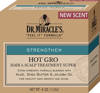 DR.MIRACLE'S HOT GRO HAIR & SCALP TREATMENT SUPER 113G/4OZ