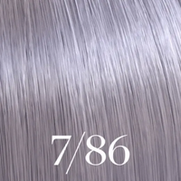 7/86 MEDIUM BLODE PEARL VIOLET