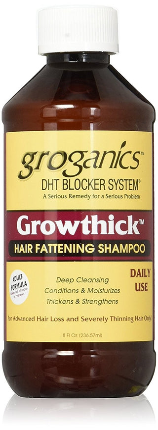 GROGANICS GROWTHICK HAIR FATTENING SHAMPOO 236.57ML/8OZ