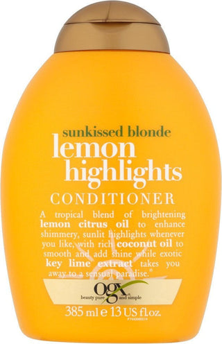 OGX LEMON HIGHLIGHTS CONDITIONER 385ML/13OZ