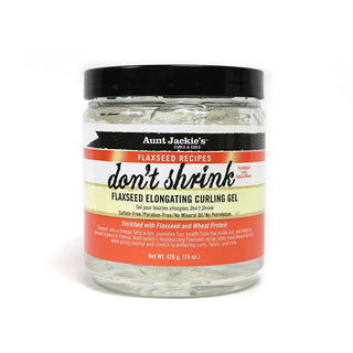 Aunt Jackie's Don't Shrink Flaxseed Elongating Curling Gel 426g/15oz