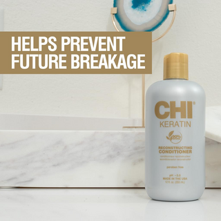 CHI Keratin Reconstructing Conditioner 12 Oz – Restores Moisture, Adds Shine & Prevents Breakage