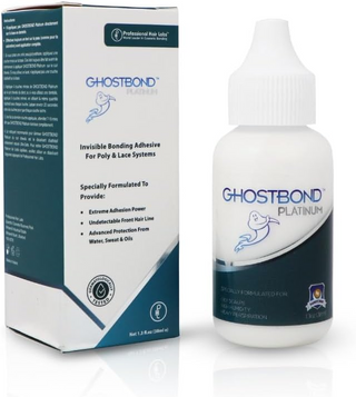 Ghost Bond Platinum Lace Wig Adhesive 1.3oz | Max Hold for Oily Scalps
