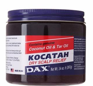 Dax Coconut Oil & Tar Oil KOCATAH Dry Scalp Relief 397g/14oz