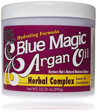 Blue Magic ARGAN OIL HERBAL COMPLEX Leave In Conditioner 390g/13.75oz