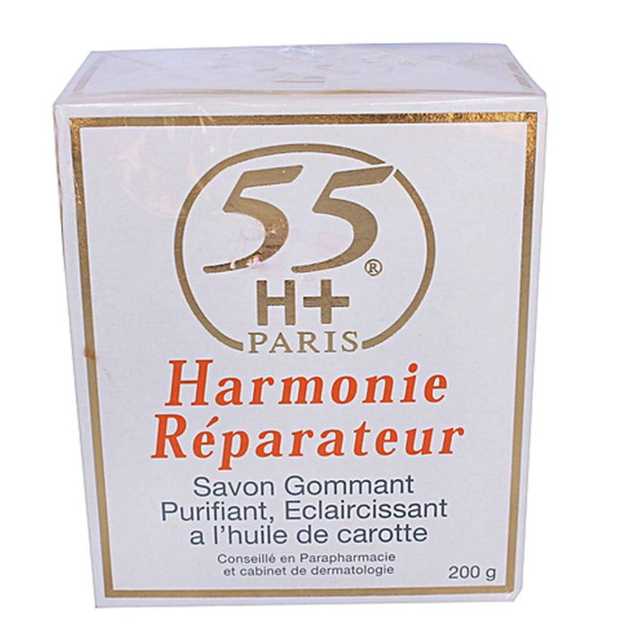 55H+ Harmonie Réparateur Soap 200g | Purifying Brightening Exfoliating Bar