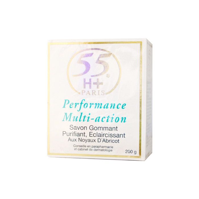 55H+ Paris Multi Action Soap 200g | Brightening Deep Cleansing Bar