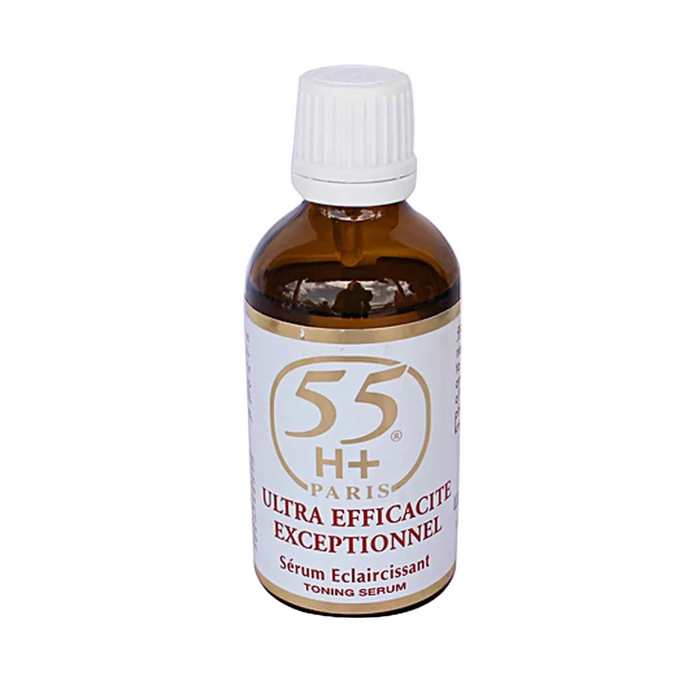 55h ultra efficacite exceptionnel toning serum brightening and anti aging care for radiant skin