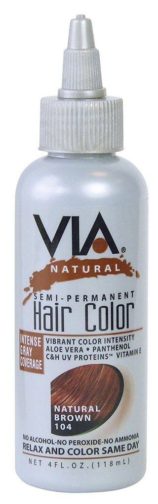 Via Natural- Semi Permanent Hair Colour 4oz/118ml