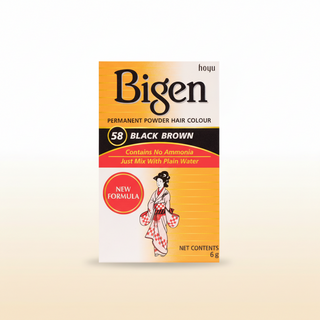 Bigen Permanent Powder Hair Colour | Long-Lasting Grey Coverage Hair Dye