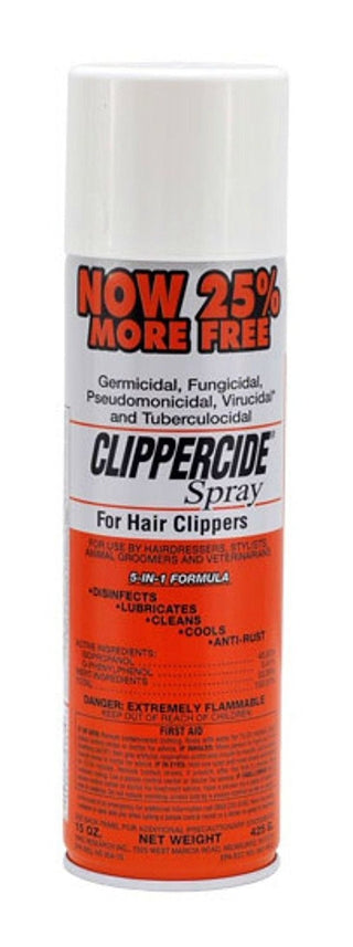 CLIPPERCIDE SPRAY FOR HAIR CLIPPERS 5-IN-1 FORMULA 425G/15OZ