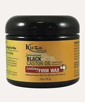 Kuza Naturals Jamaican Black Castor Oil Locking Firm Wax 170g/6oz