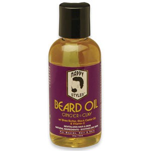 NAPPY STYLES HUILE À BARBE GINGEMBRE ET ARGILE 118ML/4OZ