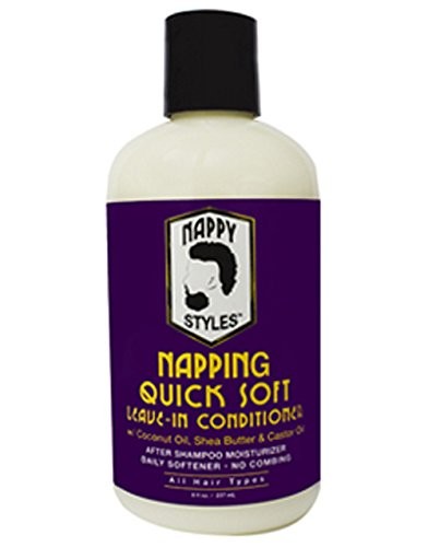 NAPPY STYLES NAPPING APRÈS-SHAMPOING RAPIDE ET DOUX sans rinçage 237ML/8OZ