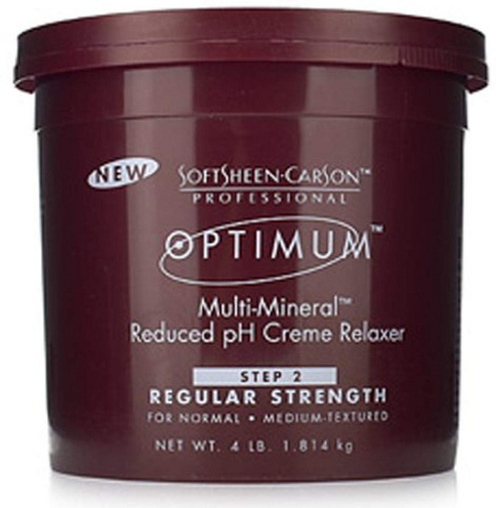 SoftSheen-Carson Optimum Multi-Mineral Reduced pH Crème Relaxer Step 2 14.1oz | Smooth Hair